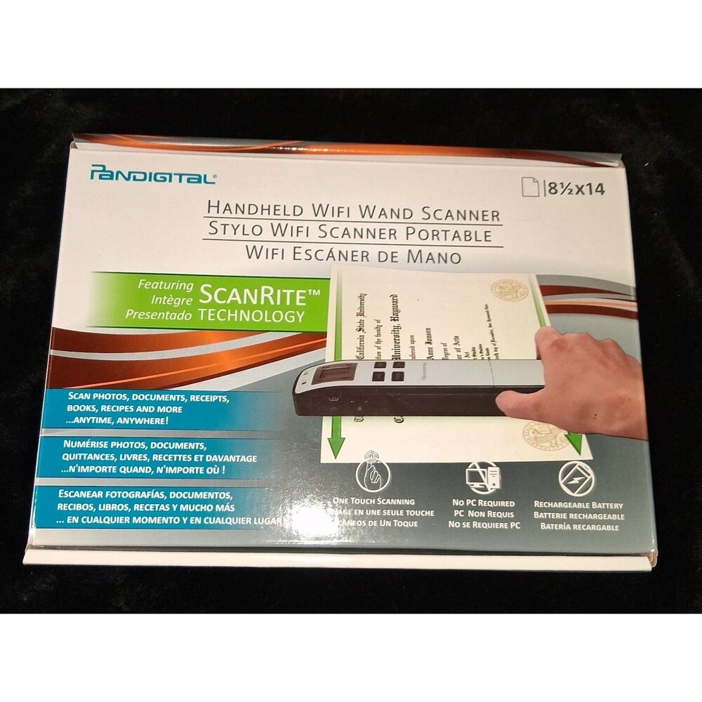 Pandigital Handheld Wand Scanner